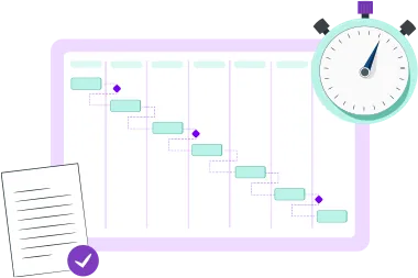 Keeping tasks and projects on schedule